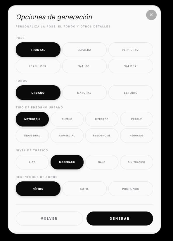 Try-on Simple y Completo